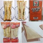 7-Eleven - ROAST CHICKEN MEXICAINE＄3.2/EGG CHICKEN　HAM&CHEESEドル3.2