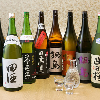 地酒に自信あり！毎週入れ替わり入荷するこだわりの銘酒！