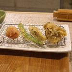 太門 - 旬の野菜の天ぷら盛