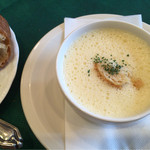 Furenchiguriru Anjerikku - ランチスープ…普通に美味しい