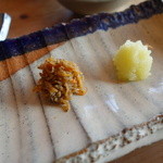 徳山鮓 - 【朝食】ちりめん山椒、辛味大根のおろし