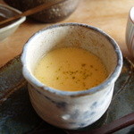 徳山鮓 - 【朝食】鹿肉入り茶碗蒸し