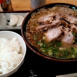 ラーメン屋 あめんぼう - ご飯100円