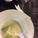 七輪焼肉 安安 - スープ