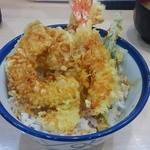 天丼てんや - 海老大イカ天丼