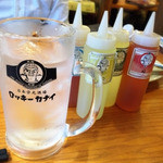 日本栄光酒場 ロッキーカナイ - ドリンク写真:ロッキーサワー