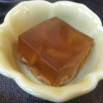 八百徳 - 煮凝り。