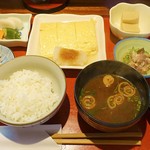 Tatsuya - 出汁巻き玉子セット　　　　1,240円