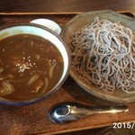 かめや・手打そば - つけ汁カレー蕎麦！
久しぶりに蕎麦屋のカレー！かえしの効いた甘いカレーのつけ汁がたまりません(^^)