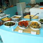 越後まつだい里山食堂 - ブッフェ台
