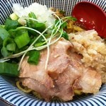 ラーメン 豚きん - 豚ニボまぜそば_2015年9月