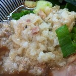 ラーメン 豚きん - 背脂