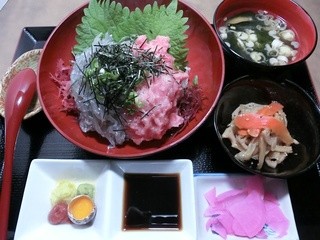 みはる - 朝獲れ生しらすとネギトロたっぷり、生しらすネギトロ丼！