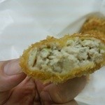 宮内商店 - 夕方揚げ立ちを買ってきてくれました。