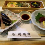 梅寿司 - この日は友人とランチで地元碧南の梅寿司にうかがいました　
