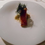 RISTORANTE STELLA - メイン①:金目鯛のポワレ　フェンネルの蒸し焼きと供に