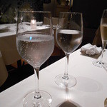 RISTORANTE STELLA - サンペレグリノ＆サンペレグリノ（これがホントのウォーター＆ウォーター。）。