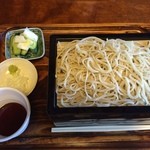 手打ちそば さぶん - もり蕎麦大盛り