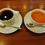 パティスリー タンドレス - 『コーヒー(ブレンド)』(500円)と『ダージリンティ(ファーストフラッシュ)』(580円)！！～♪(^o^)丿