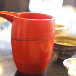 手打そば千花庵 - ２回目の訪問。お酒は南部美人で。