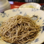 手打そば千花庵 - ２回目訪問時の食べ較べ２枚目は信州。