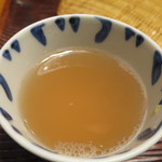 池の端 藪蕎麦 - 蕎麦湯