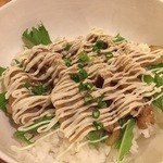 サコマ食堂 - 豚の生姜焼き丼