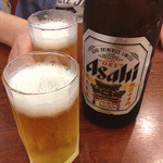 民福北京烤鴨店 - 取り敢えずビールで喉の渇きを…だが、食べ放題にはビールは強敵！要注意。