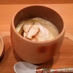 矮鶏 - 茶碗蒸し