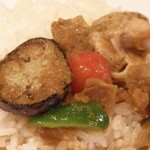 curry 草枕 - ナストマトチキン；ライスにかけて