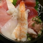 のっけ家 - 「Bさっぱり海鮮丼」（1000円）