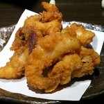のっけ家 焼津さかなセンター - タコの唐揚（250円）