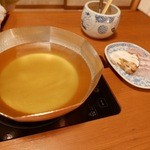 赤坂 きた福 - 【松茸とグジの鍋】◎2015/9