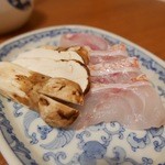 赤坂 きた福 - 松茸・グジ（甘鯛）◎2015/9