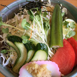 Ooshimaya - 野菜サラダ冷ぶっかけ