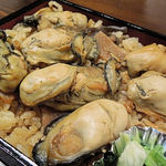 広島瀬戸内料理 雑草庵 - あまじょっぱいプリプリの牡蠣、う～ん、美味しい