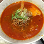 サウスヴィラ - からあげミニラーメン（担担麺）セット（からあげ2個ver）3/3