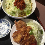 サウスヴィラ - からあげ冷やし担担麺 1/3