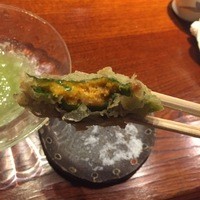 みかわ 是山居 - うにと大葉のはさみ揚げ