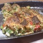 至福 白鷺店 - すじねぎを取り分けたの図