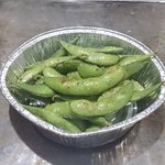 至福 - 枝豆のバター炒め　鉄板焼きアソート【3種】より