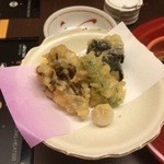 しゃぶしゃぶ・日本料理 木曽路 - お昼のコースの天婦羅♪