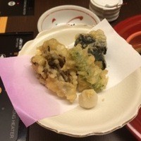 しゃぶしゃぶ・日本料理 木曽路 上野店 - お昼のコースの天婦羅♪