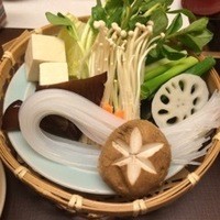 しゃぶしゃぶ・日本料理 木曽路 上野店 - しゃぶしゃぶの野菜盛り合わせ