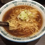 中華そば くにまつ - かけラーメン450円