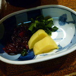 あなごめしうえの - 【香の物】