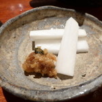 粋魚 むらばやし - 大根、金山寺味噌
