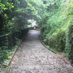 4221276 - この坂の先にお店があります。