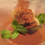 タクティー - ティラミス　ミントが付いてます♪