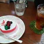 フルール - アンドゥ・フロマージュ ＆ アイスティーセット♪